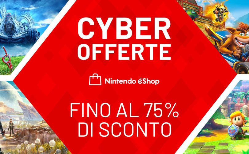 Nintendo eShop: le Cyber Offerte partono quest’oggi