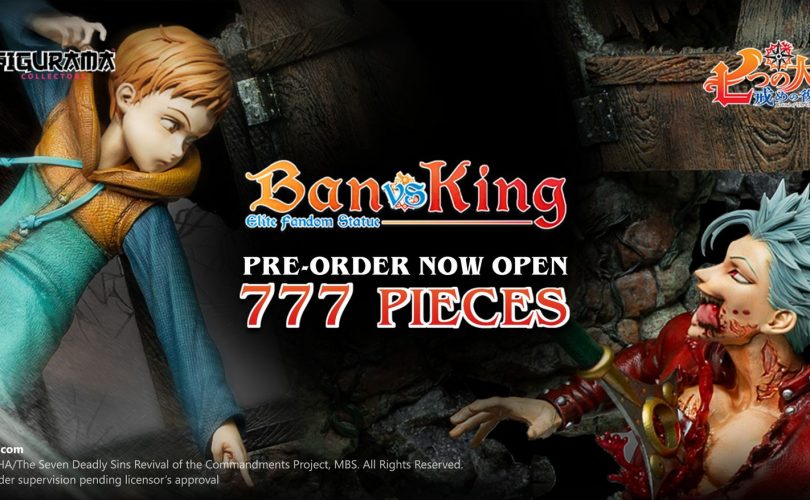 The Seven Deadly Sins Ban VS King Elite Fandom Statue di Figurama Collectors