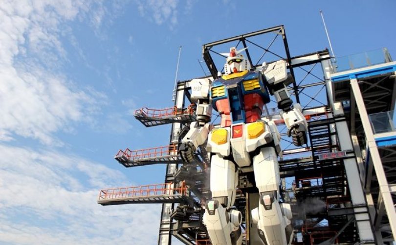 GUNDAM FACTORY YOKOHAMA: il maestoso RX-78F00 Gundam si mostra in azione