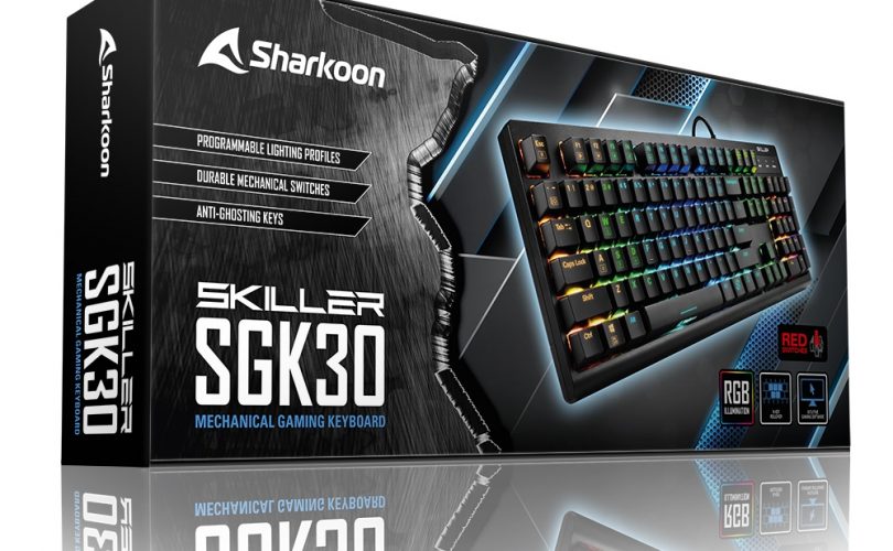 Sharkoon: presentata la tastiera da gaming SKILLER SGK30