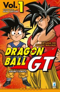 DRAGON BALL GT ANIME COMICS esordisce in Italia questo mese