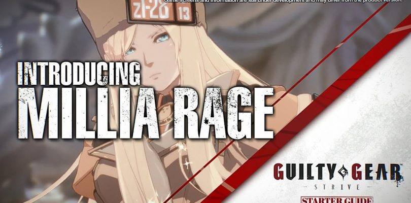 GUILTY GEAR STRIVE Starter Guide Millia Rage