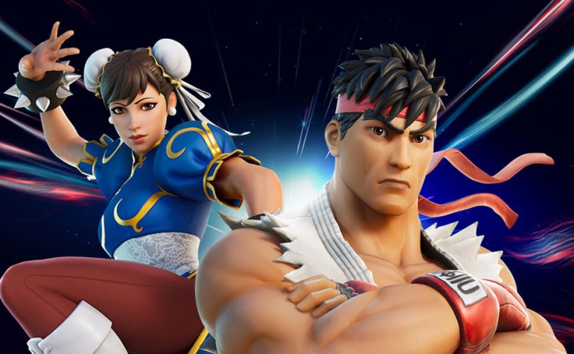 Ryu e Chun-Li di Street Fighter invadono Fortnite