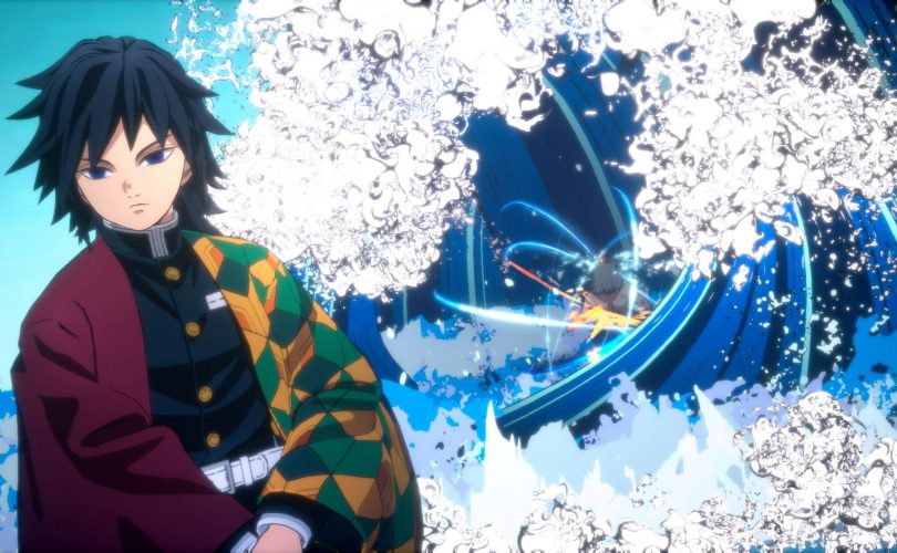 Giyu Tomioka in DEMON SLAYER: Hinokami Keppuutan
