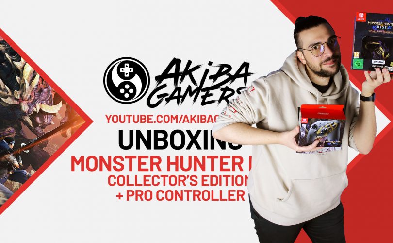 VIDEO Unboxing – MONSTER HUNTER RISE Collector’s Edition + Pro Controller