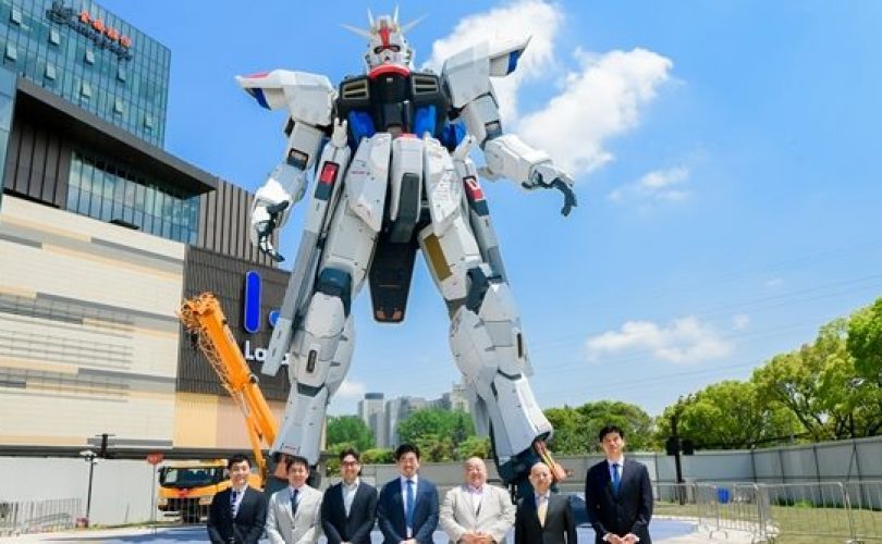 Completato il Freedom Gundam a grandezza reale di Shanghai