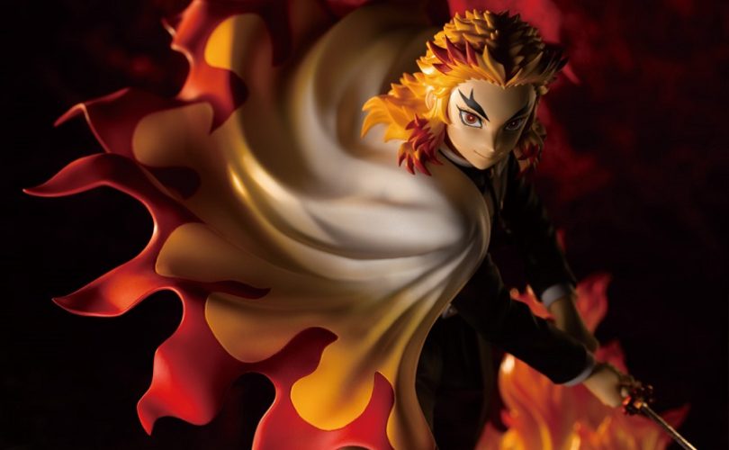 DEMON SLAYER: ecco la figure ARTFX J di Kotobukiya dedicata a Kyojuro Rengoku