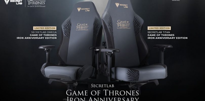 Game of Thrones: ecco la sedia Secretlab per il decimo anniversario