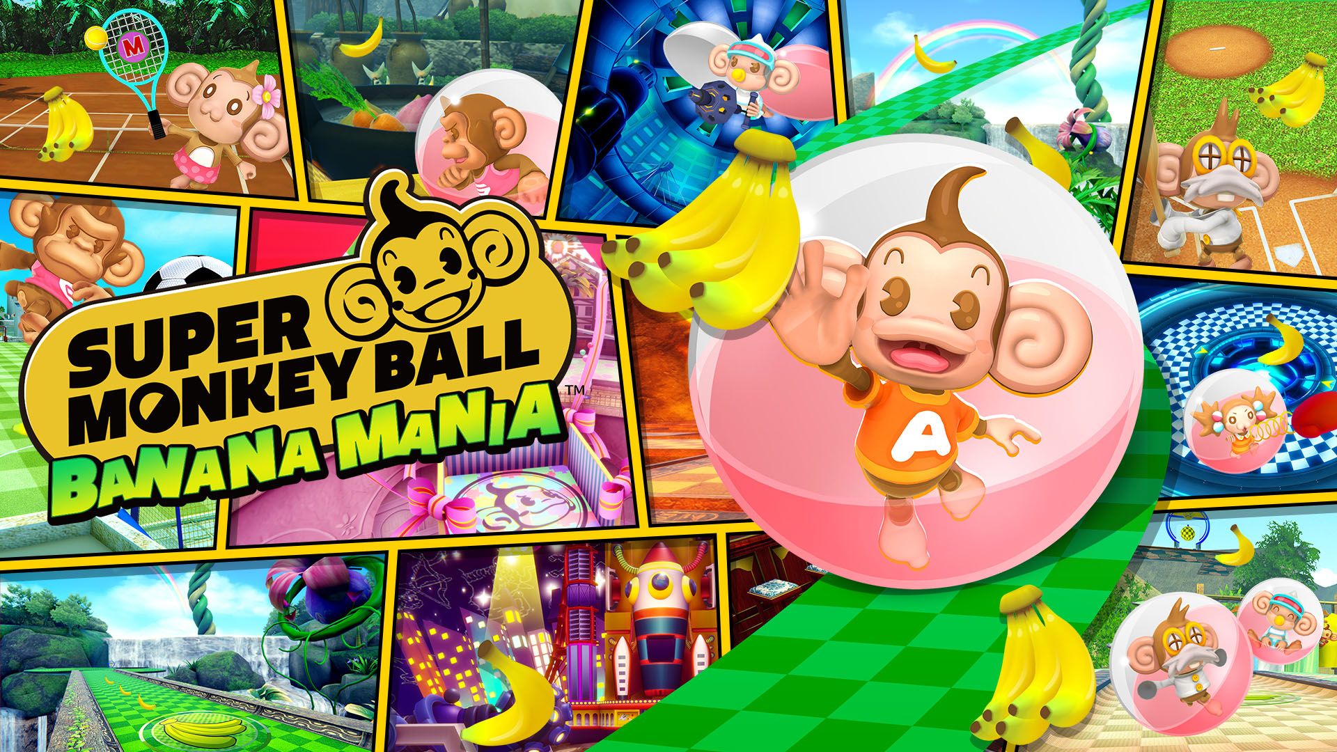super monkey ball banana mania split screen super monkey ball banana mania split screen
