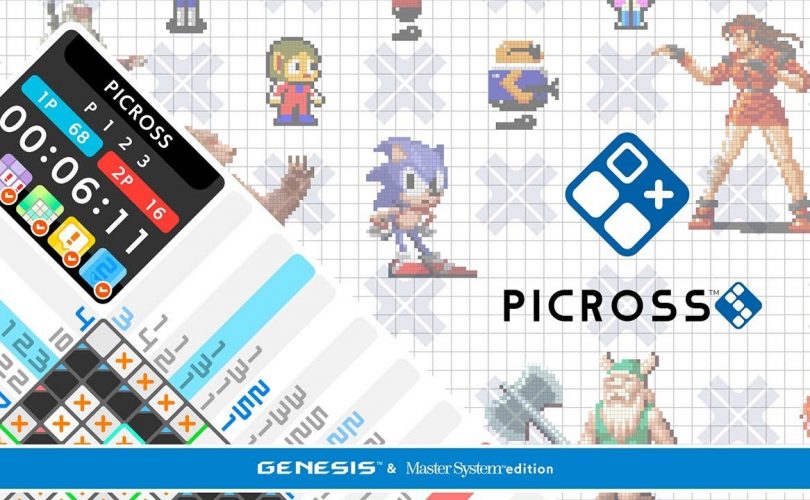 Picross S: GENESIS & Master System Edition arriva in Europa il 5 agosto