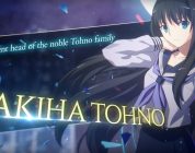 Melty Blood: Type Lumina - Character trailer per Akiha Tohno