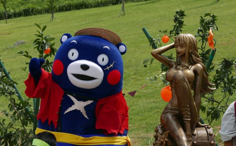 ONE PIECE: statua di bronzo per Nami nella prefettura di Kumamoto