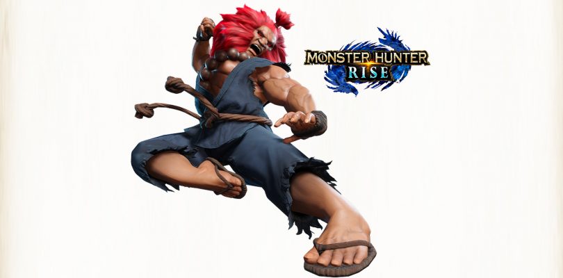 MONSTER HUNTER RISE: è in arrivo Akuma da Street Fighter V