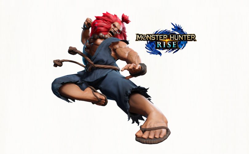 MONSTER HUNTER RISE: è in arrivo Akuma da Street Fighter V