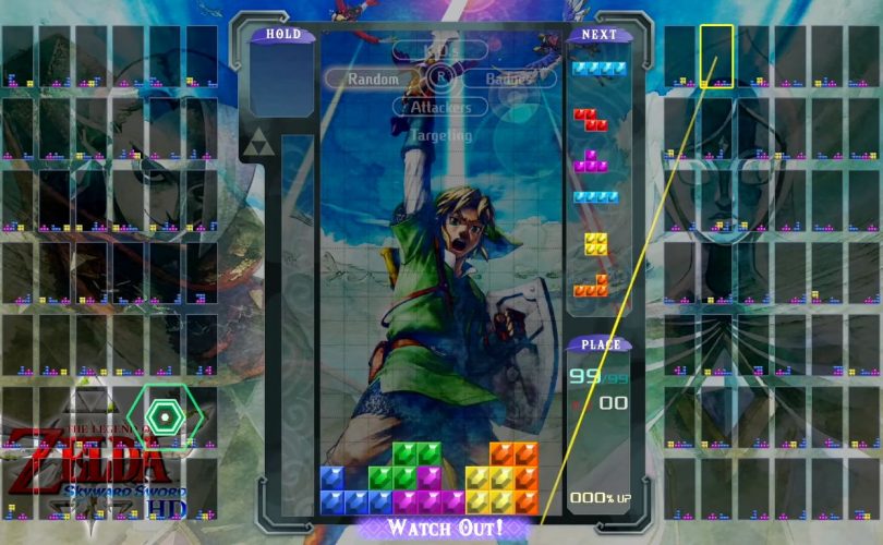 TETRIS 99 – In arrivo un Grand Prix a tema The Legend of Zelda: Skyward Sword HD