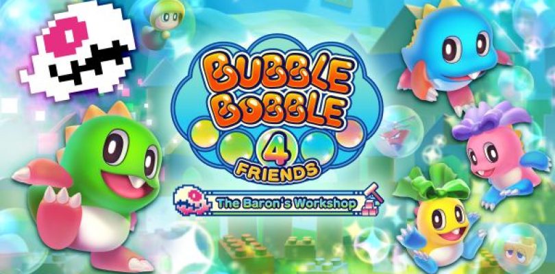 Bubble Bobble 4 Friends: The Baron’s Workshop arriverà su PC il 30 settembre