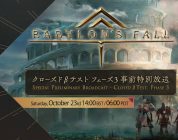 BABYLON’S FALL: diretta streaming annunciata per il 23 ottobre