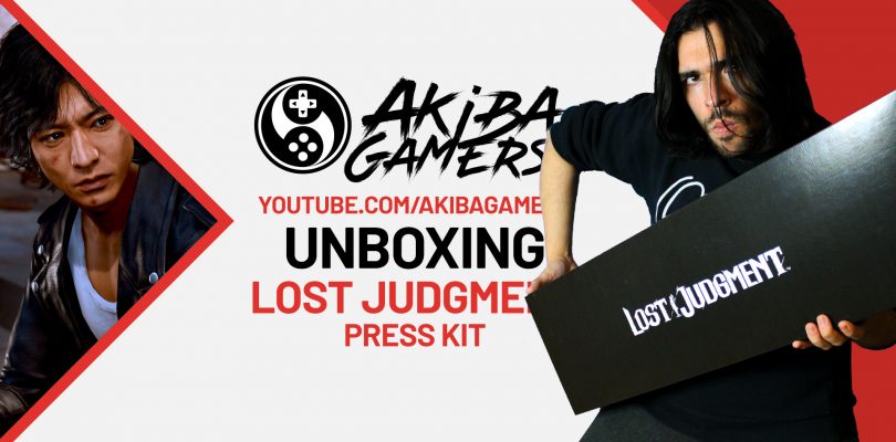 VIDEO Unboxing – LOST JUDGMENT Press Kit