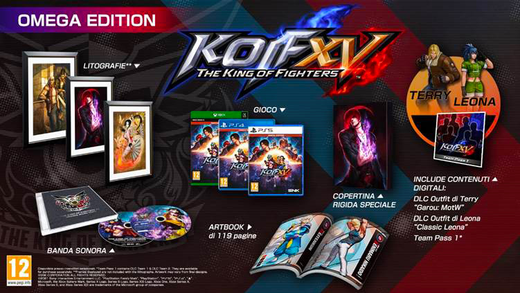 THE KING OF FIGHTERS XV – ANNUNCIATA L’OMEGA EDITION