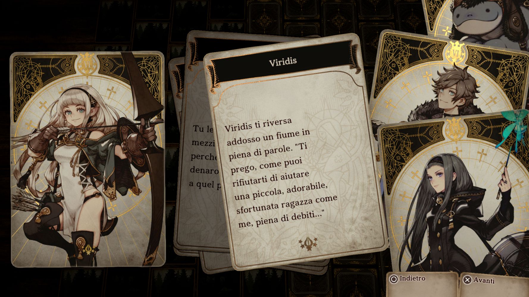 Viridis si unirà al gruppo di Voice of Cards: The Isle Dragon Roars