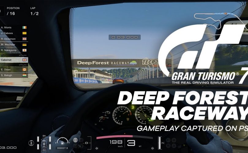 Gran Turismo 7: online il nuovo video di gameplay dedicato alla pista Deep Forest Raceway