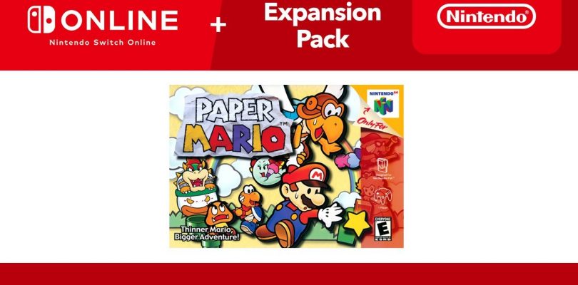 Nintendo Switch Online: Paper Mario verrà aggiunto presto alla lineup Nintendo 64
