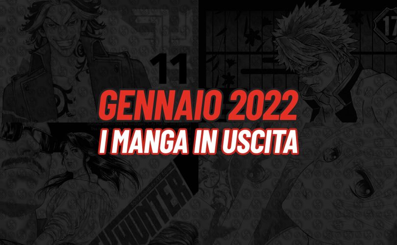 Uscite manga di gennaio 2022