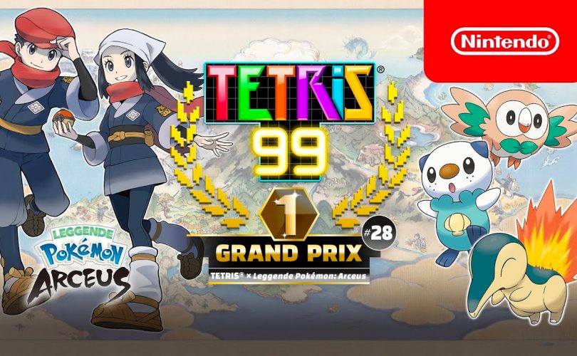 TETRIS 99: al via l’evento di Pokémon Leggende: Arceus