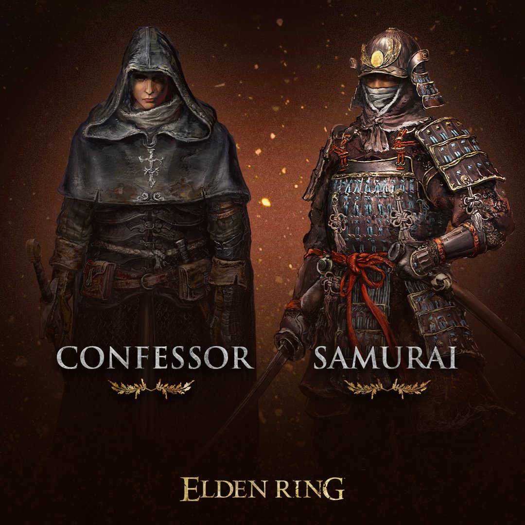 Elden Ring, Confessor, Samurai
