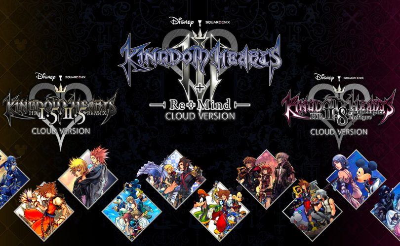 La saga di KINGDOM HEARTS è disponibile in Cloud su Nintendo Switch