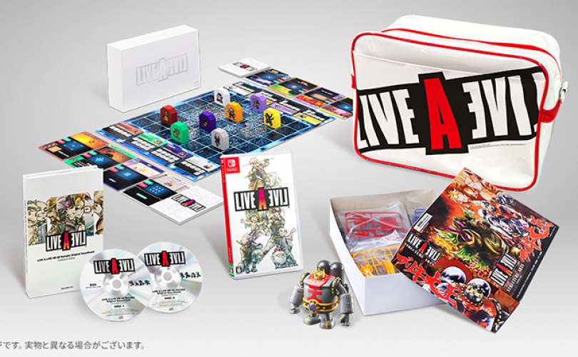 LIVE A LIVE remake Nintendo Switch Collector's Edition