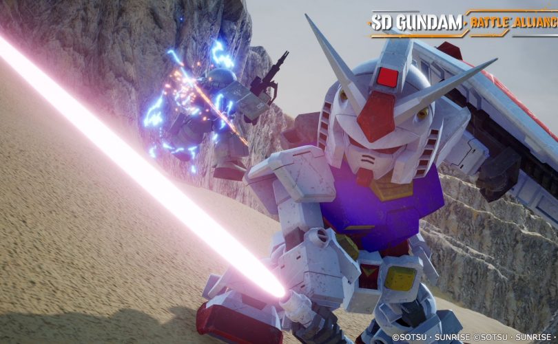 SD GUNDAM BATTLE ALLIANCE: ecco i primi Mobile Suit e piloti annunciati