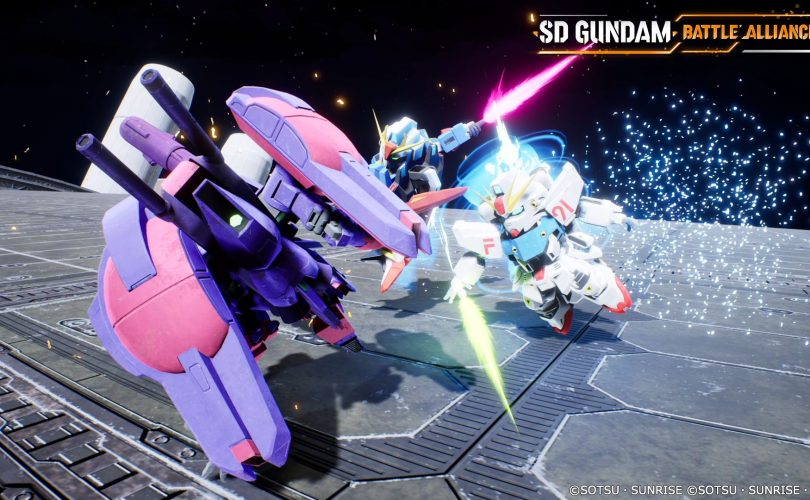 SD GUNDAM BATTLE ALLIANCE: online il filmato di apertura