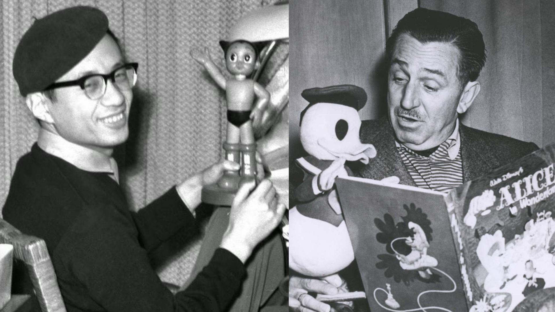 Osamu Tezuka e Walt Disney