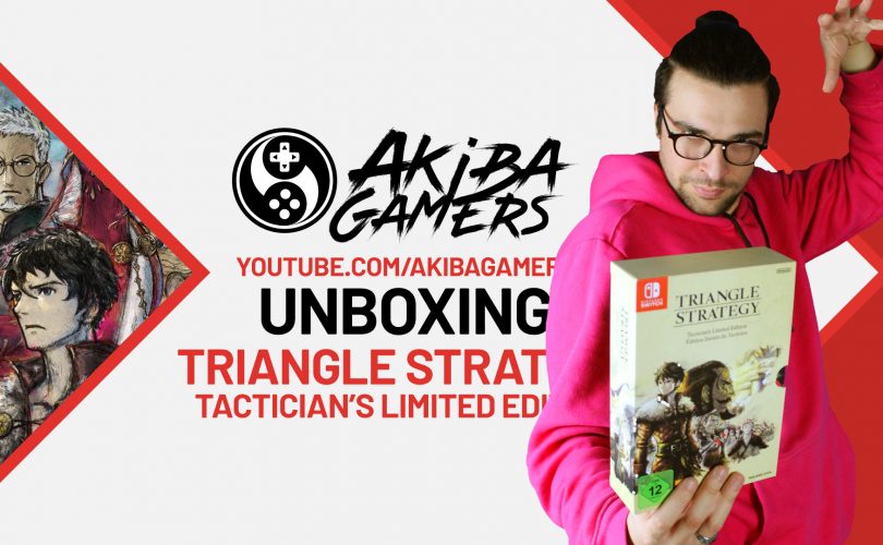 VIDEO Unboxing – TRIANGLE STRATEGY Tactician’s Limited Edition