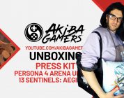 VIDEO Unboxing – 13 Sentinels: Aegis Rim & Persona 4 Arena Ultimax Press Kit