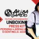 VIDEO Unboxing – 13 Sentinels: Aegis Rim & Persona 4 Arena Ultimax Press Kit
