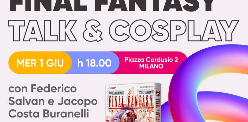 FINAL FANTASY TALK & COSPLAY al negozio UNIQLO di Milano