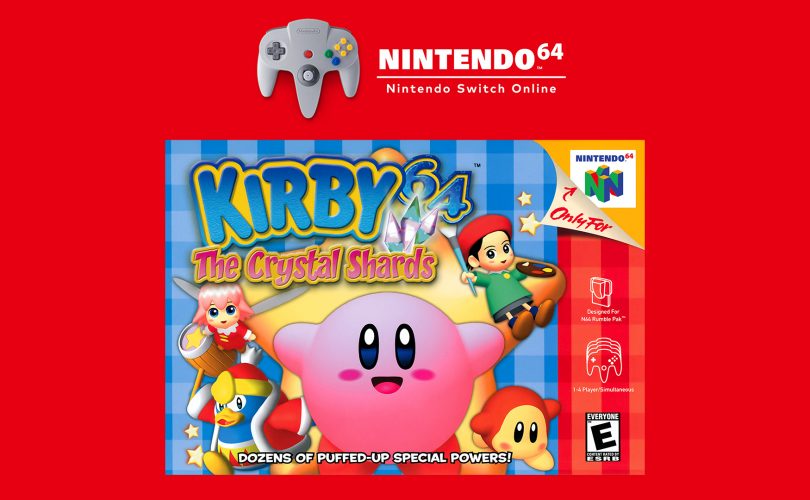 Kirby 64: The Crystal Shards sarà aggiunto al Nintendo Switch Online questo mese