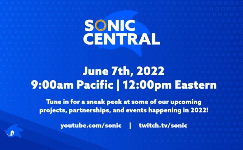 Sonic Central: oggi un nuovo appuntamento con la diretta di SEGA