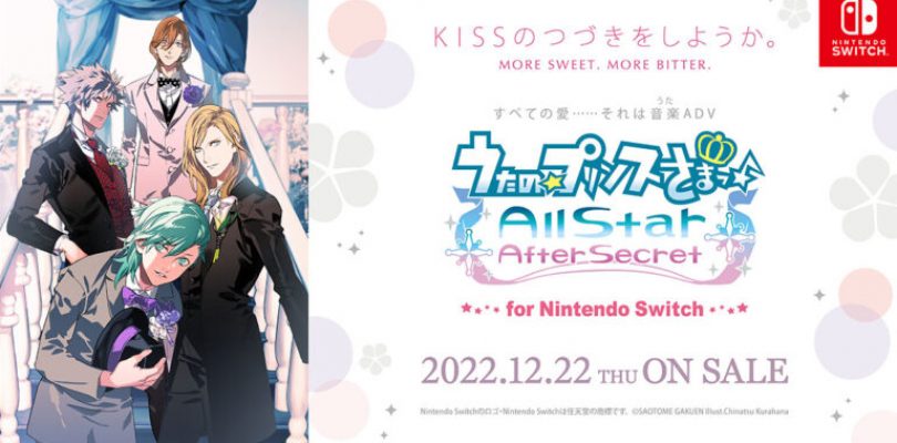 Uta no Prince-sama: All Star After Secret per Switch debutterà in Giappone a dicembre