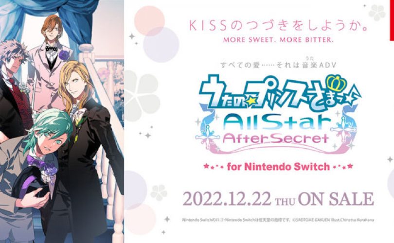 Uta no Prince-sama: All Star After Secret per Switch debutterà in Giappone a dicembre