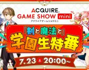 Acquire Game Show mini: Adventure Academia Special annunciato per il 23 luglio