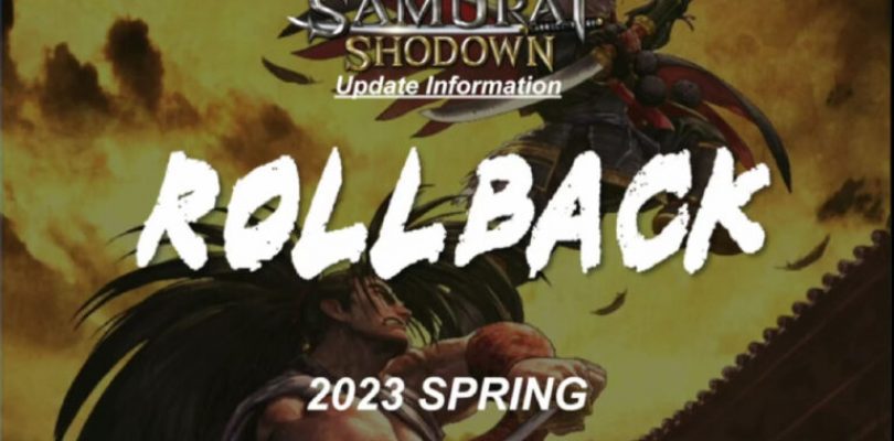 SAMURAI SHODOWN: rollback netcode in arrivo nella primavera 2023