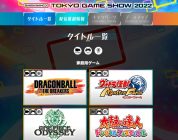 BANDAI NAMCO svela i suoi piani per il Tokyo Game Show 2022