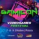 Gamicon Videogames Festival: a Pistoia dal 7 al 9 ottobre
