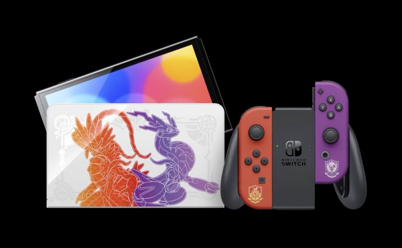 Nintendo Switch OLED: annunciata l'edizione speciale Pokémon Scarlatto e Violetto