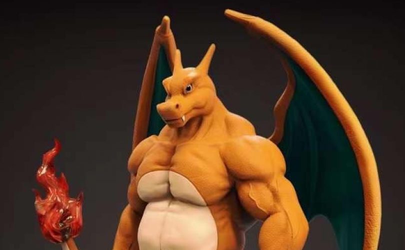 Pokémon: ecco la statua di Charizard che non avreste mai voluto vedere!