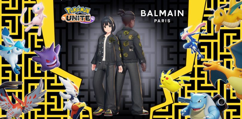 Pokémon UNITE incontra BALMAIN in una nuova collaborazione
