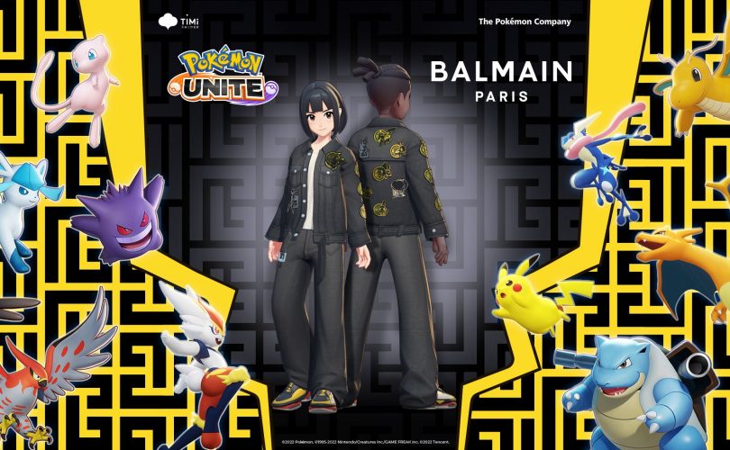 Pokémon UNITE incontra BALMAIN in una nuova collaborazione